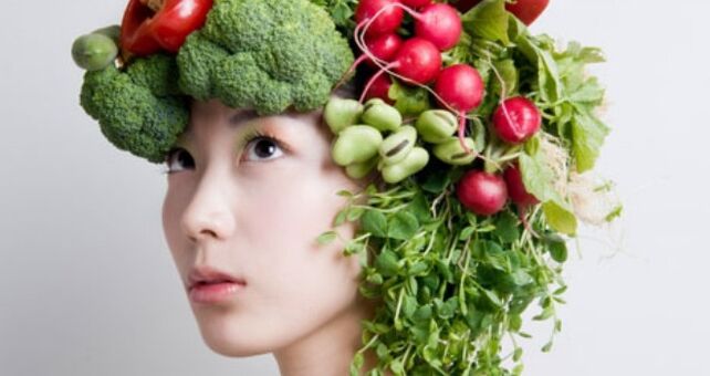 vegetable and herbal products of the Japanese diet for weight loss